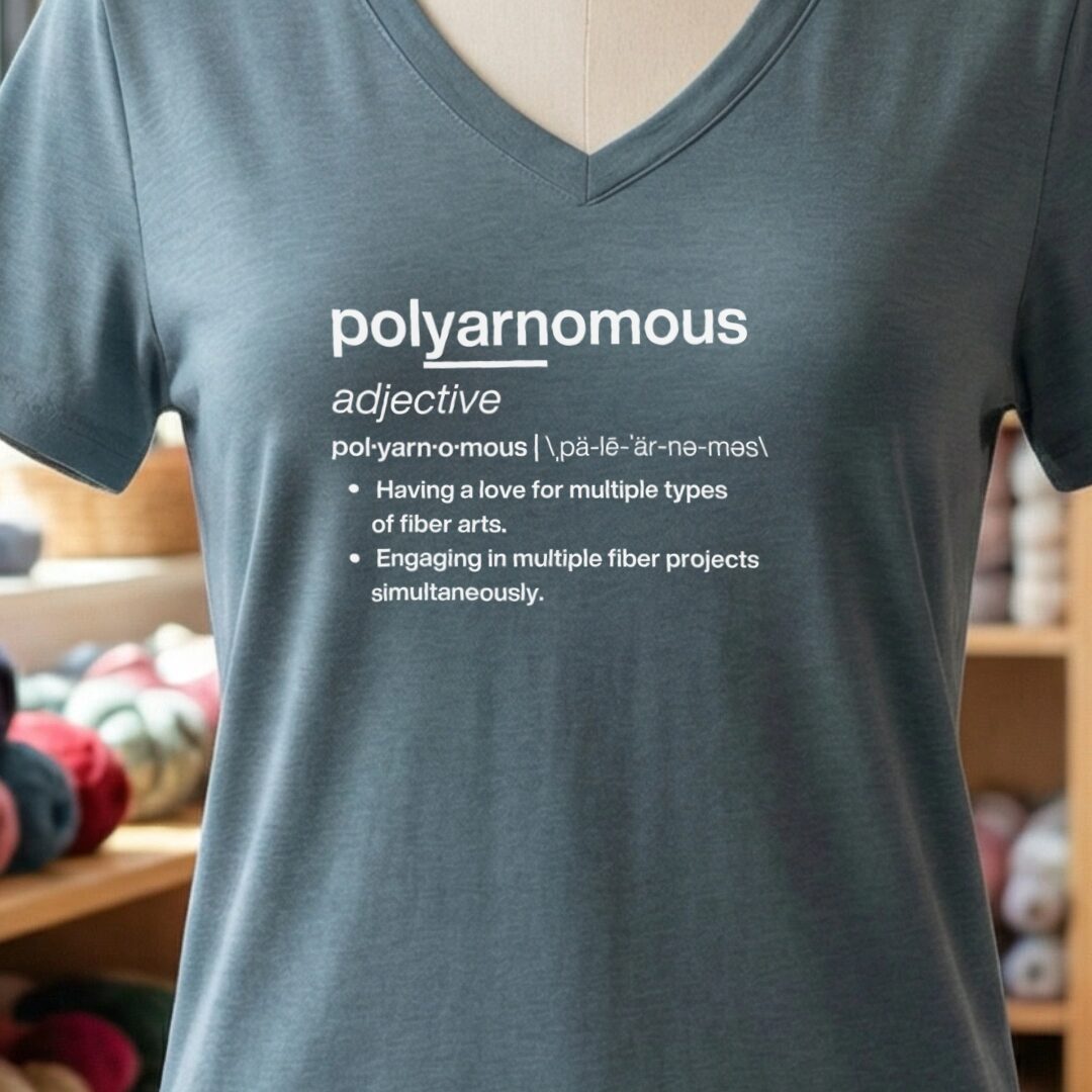 Polyarnomous V-Neck T-Shirt Slate t-shirt