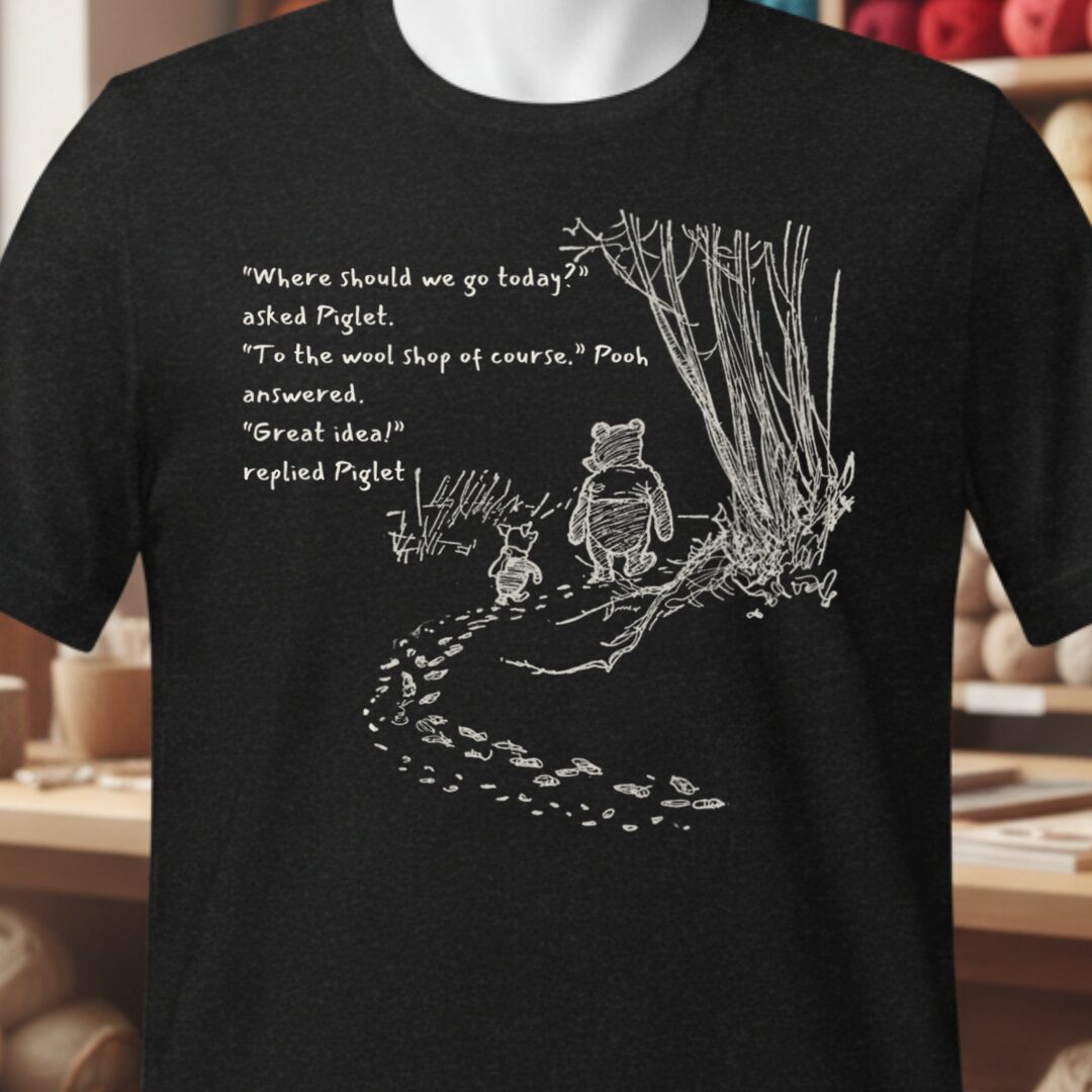 Pooh and Piglet T-Shirt Black t-shirt