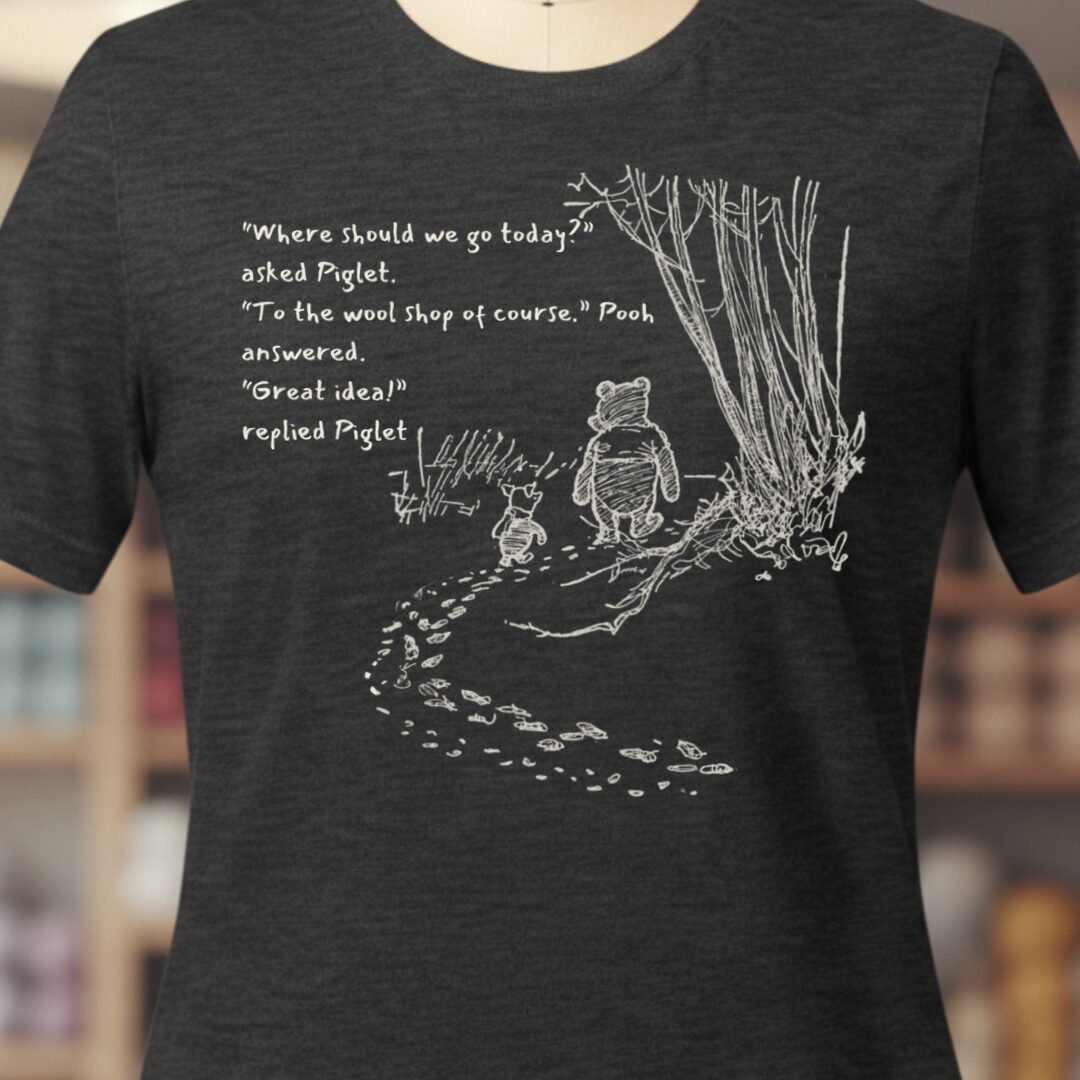 Pooh and Piglet T-Shirt Dark Grey t-shirt