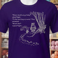 Pooh and Piglet T-Shirt Purple t-shirt