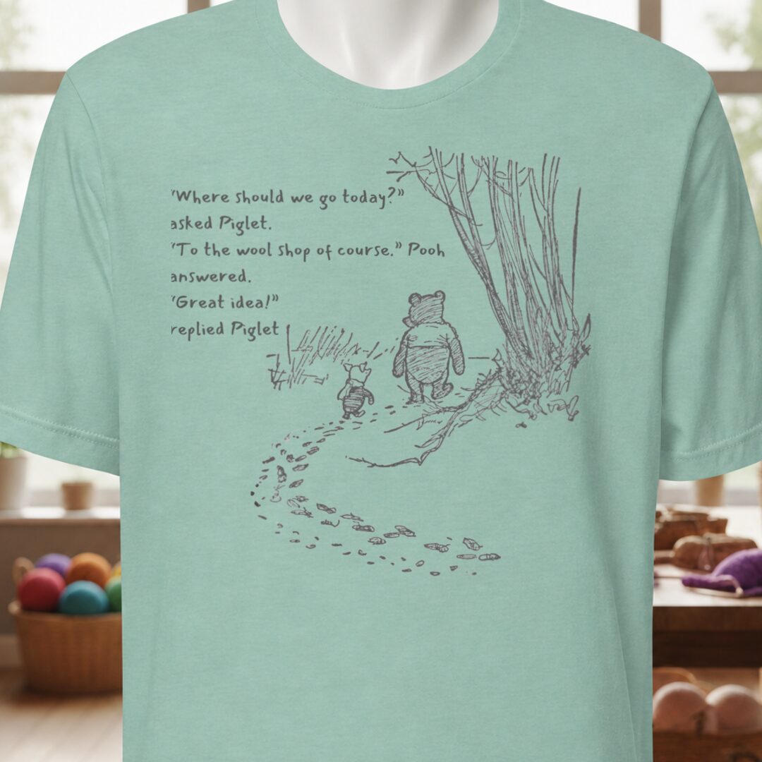 Pooh and Piglet T-Shirt Sea Breeze t-shirt
