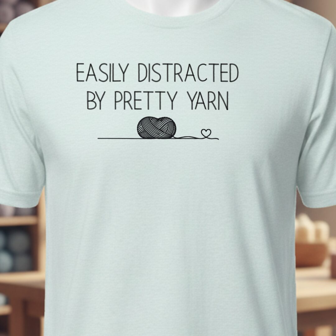 Pretty Yarn T-Shirt Ice Blue t-shirt