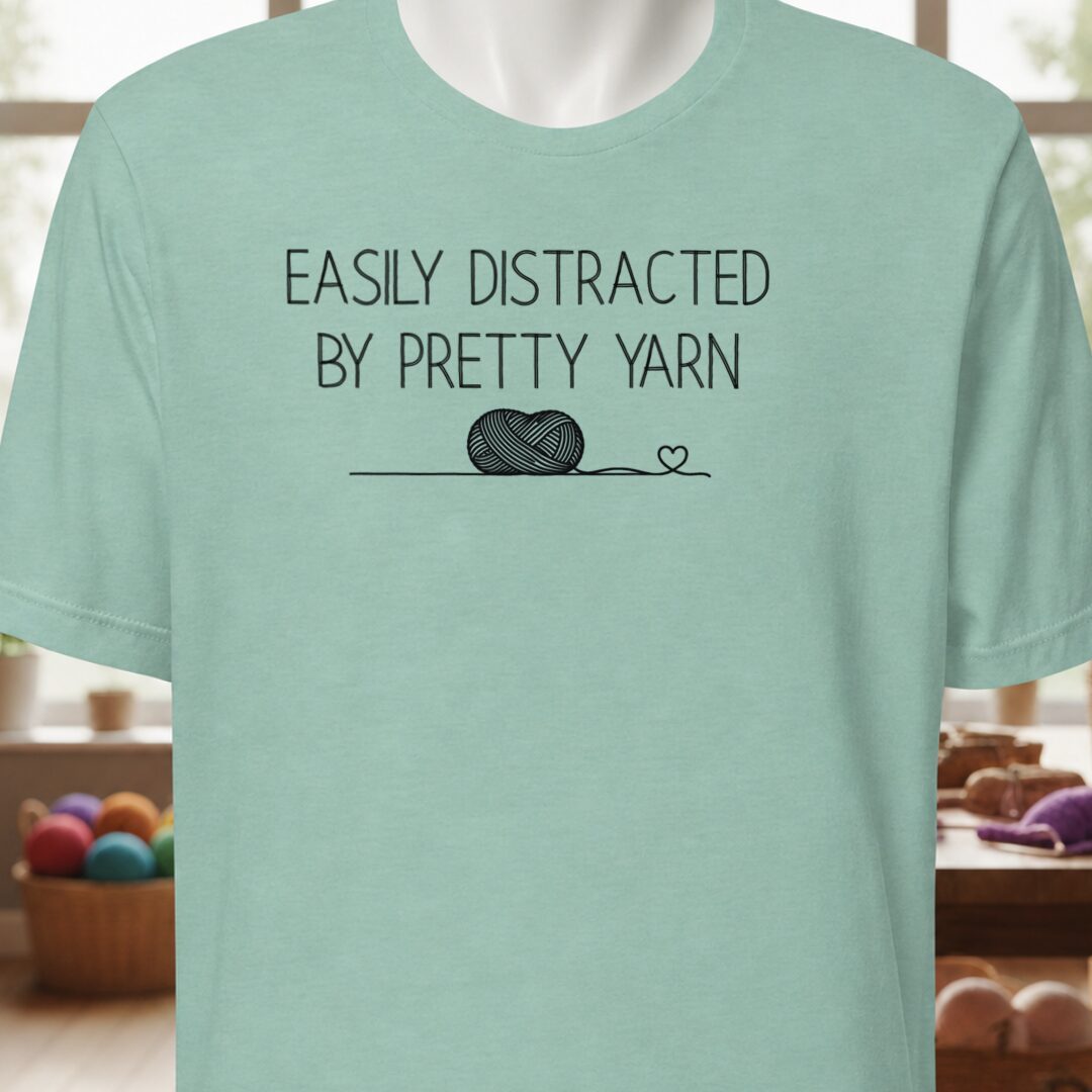 Pretty Yarn T-Shirt Sea Breeze t-shirt