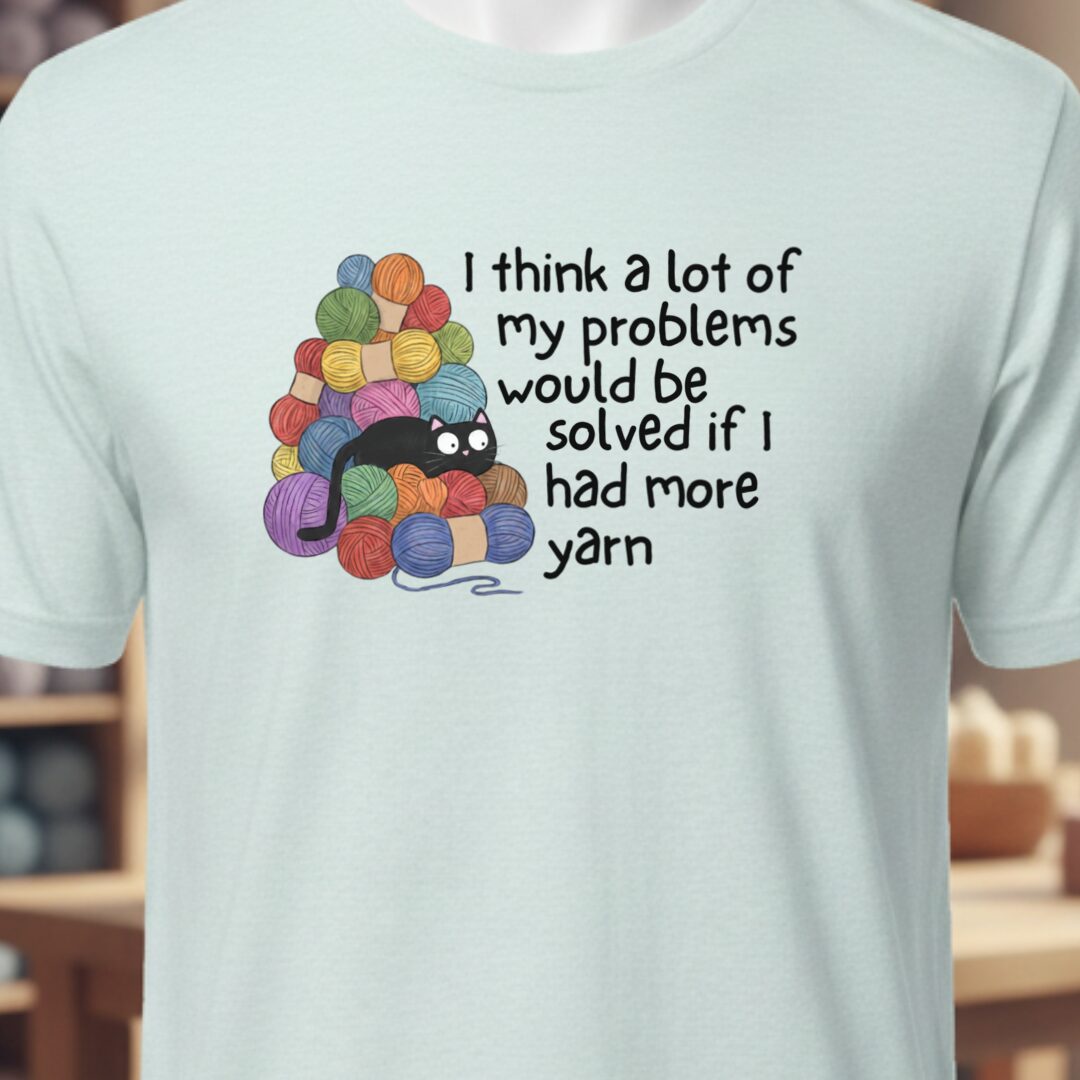Problem Solved T-Shirt Ice Blue t-shirt