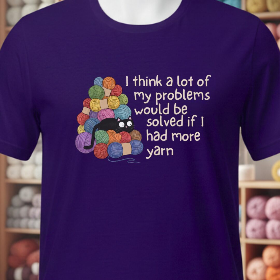 Problem Solved T-Shirt Purple t-shirt