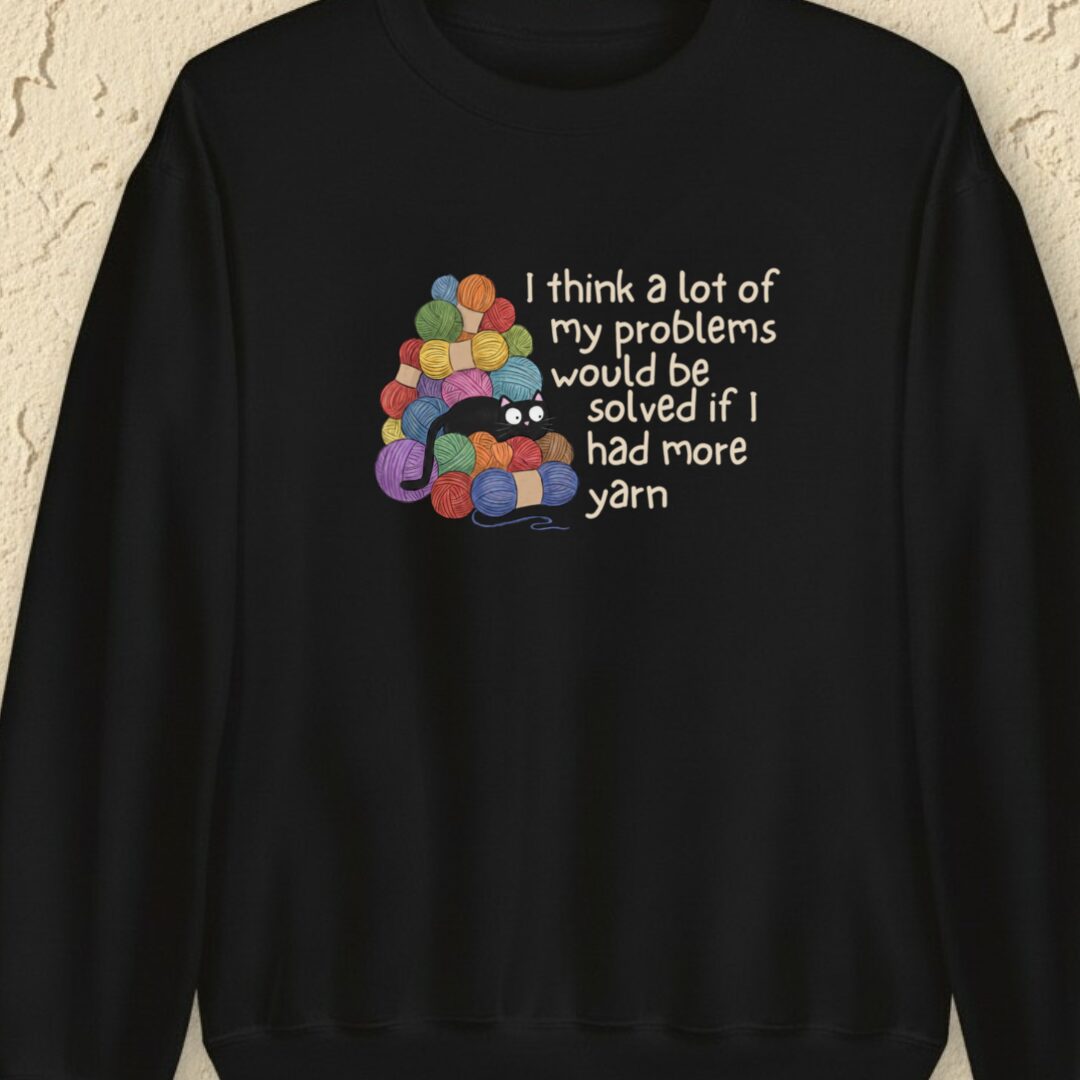 Problems Solved Black Sweatshirt.jpg