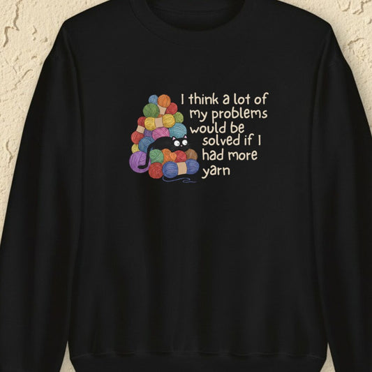 Problems Solved Black Sweatshirt.jpg