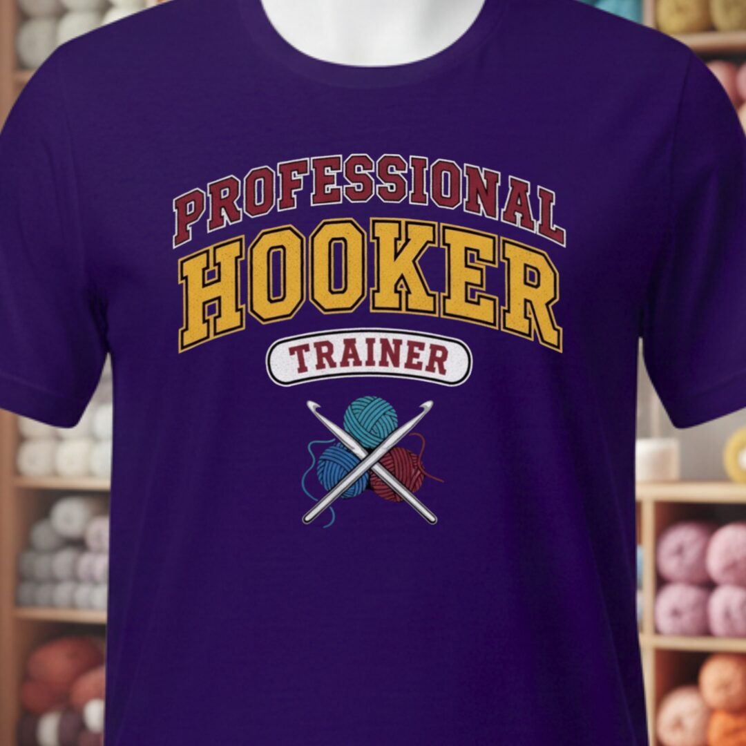 Professional Hooker T-Shirt Purple t-shirt