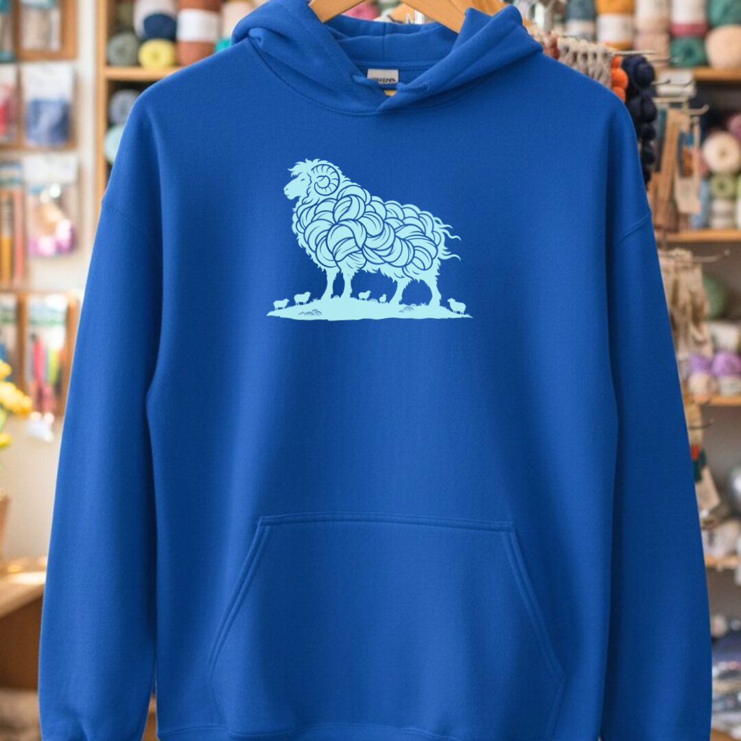 Proud Fleece Hoodie Royal t-shirt