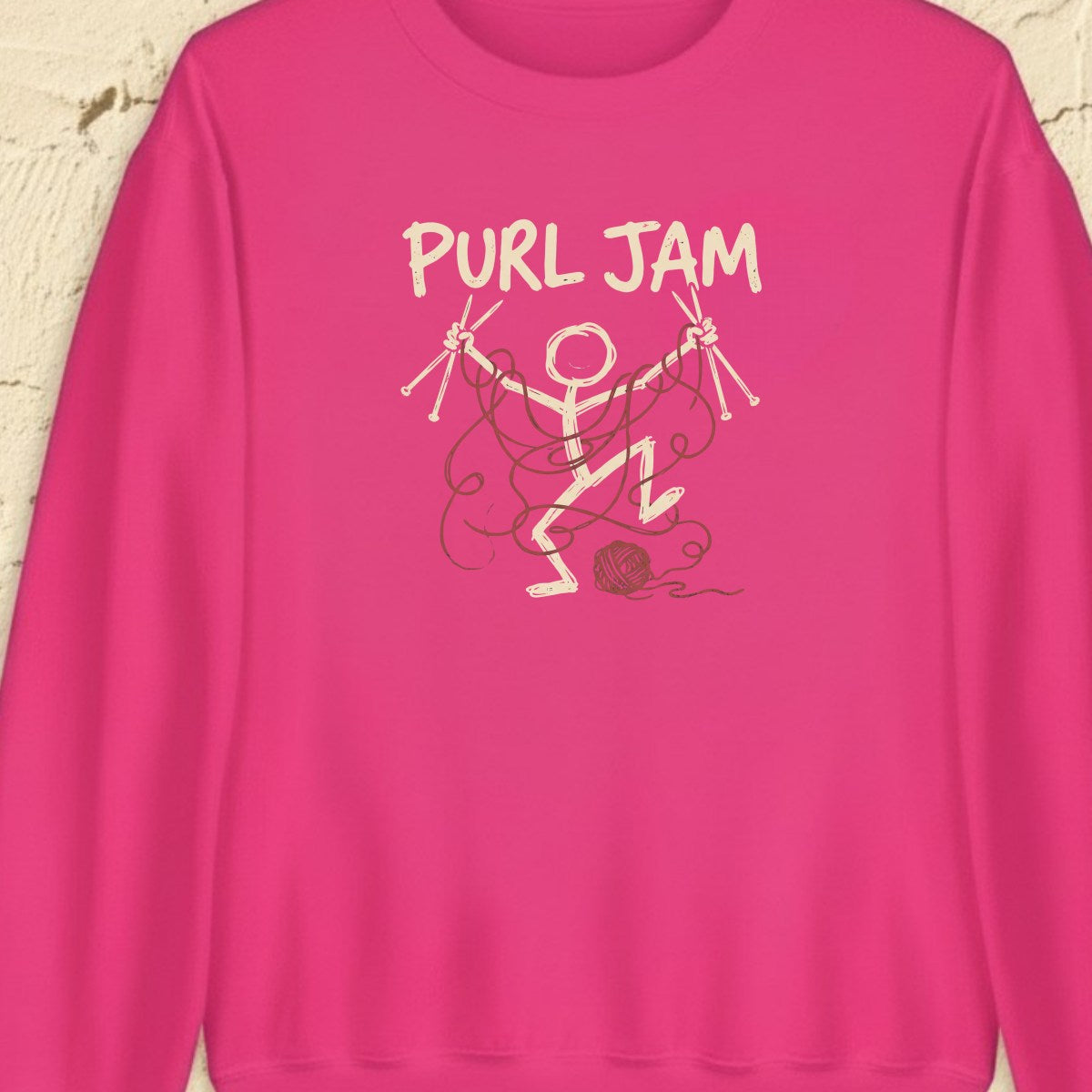 Purl Jam Bright Pink Sweatshirt.jpg