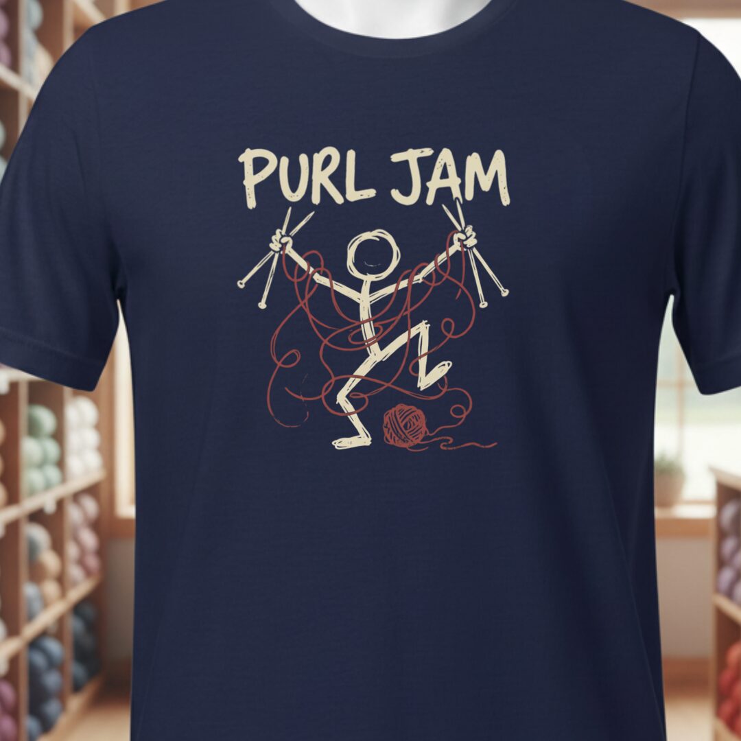 Purl Jam T-Shirt Navy t-shirt