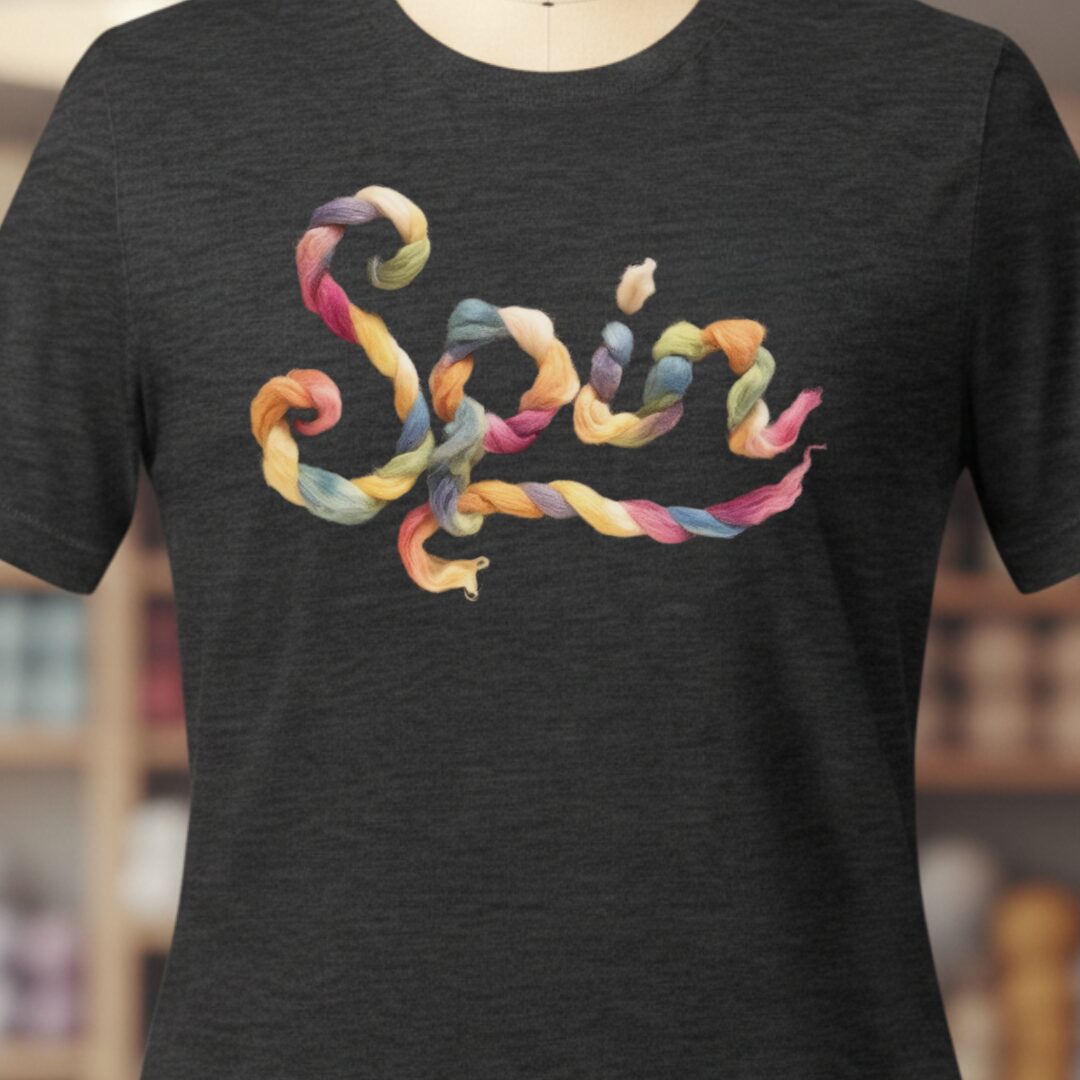 Rainbow Spin T-Shirt Dark Grey t-shirt