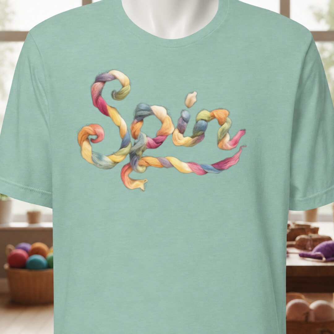 Rainbow Spin T-Shirt Sea Breeze t-shirt
