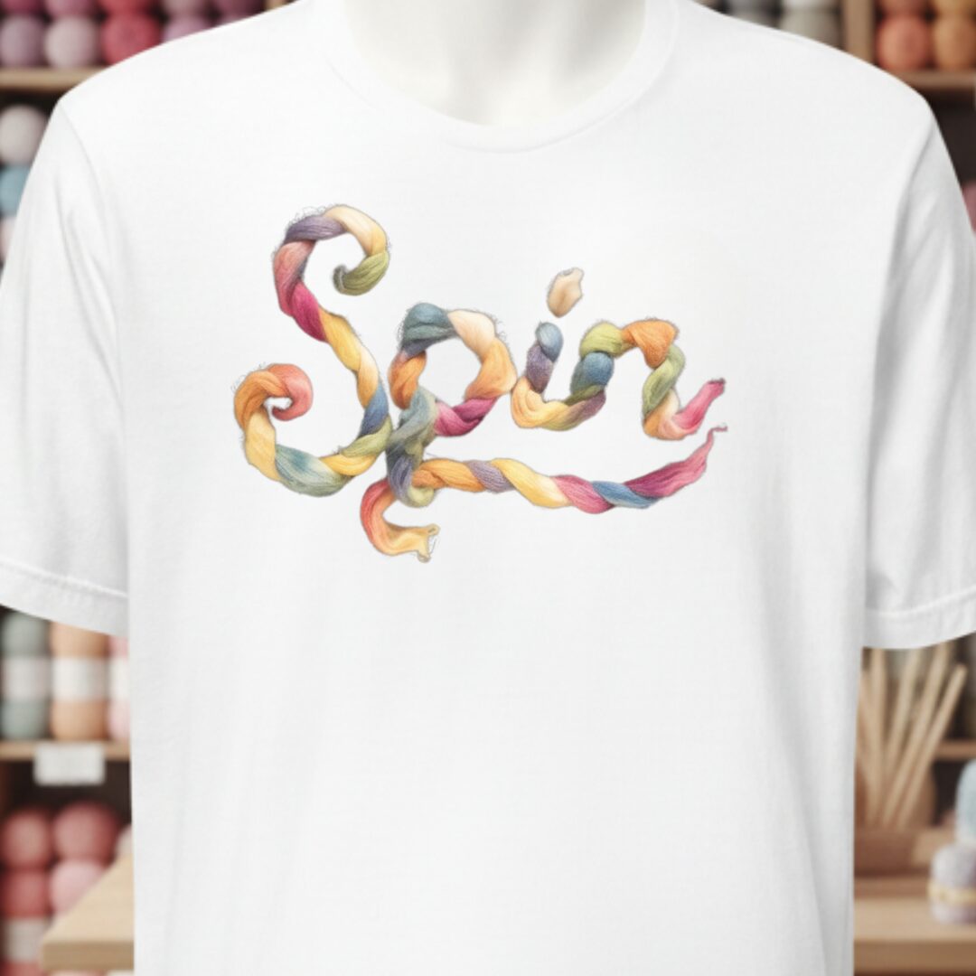 Rainbow Spin T-Shirt White t-shirt