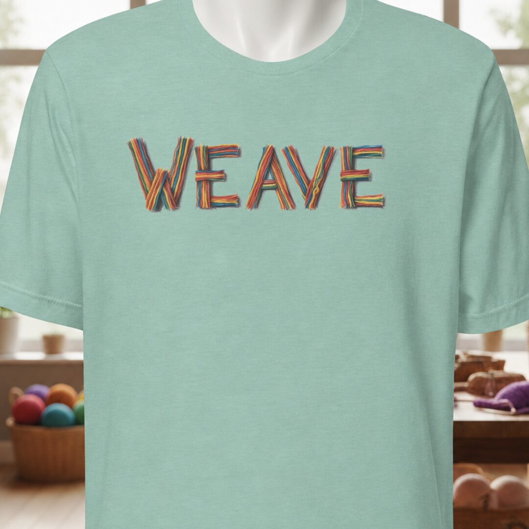 Rainbow Weave T-Shirt Sea Breeze t-shirt
