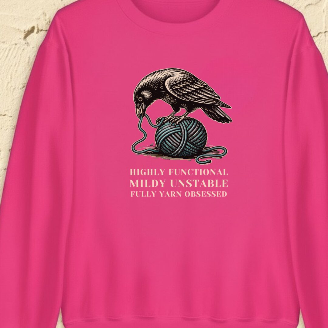 Raven Bright Pink Sweatshirt.jpg
