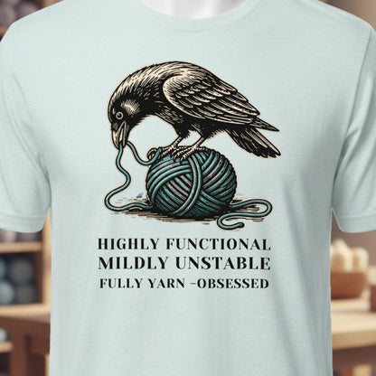Raven T-Shirt Ice Blue t-shirt