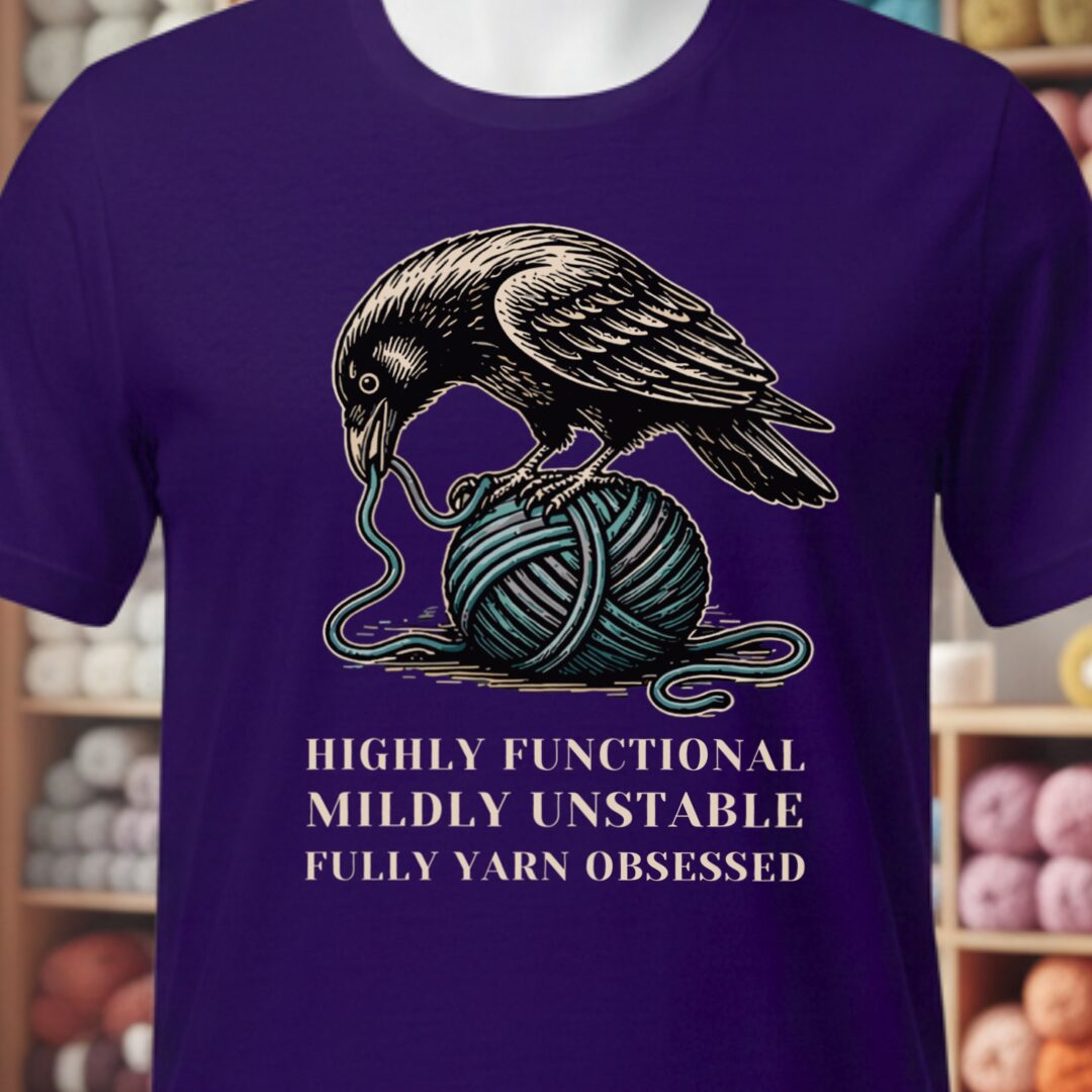 Raven T-Shirt Purple t-shirt