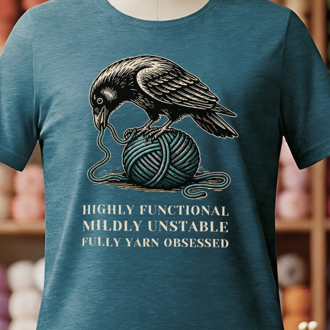 Raven T-Shirt Teal Blue t-shirt