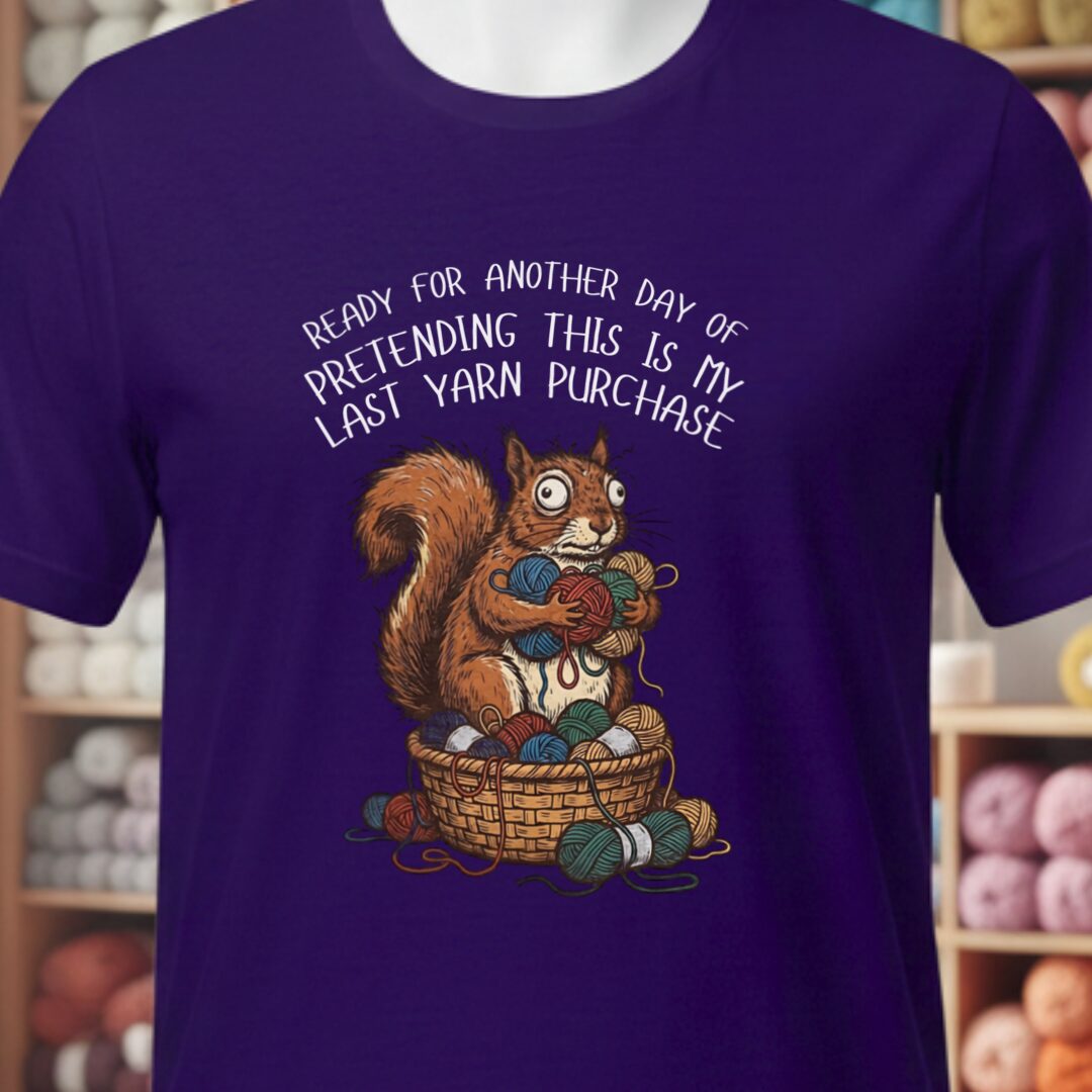 Ready For Another Day T-Shirt Purple t-shirt
