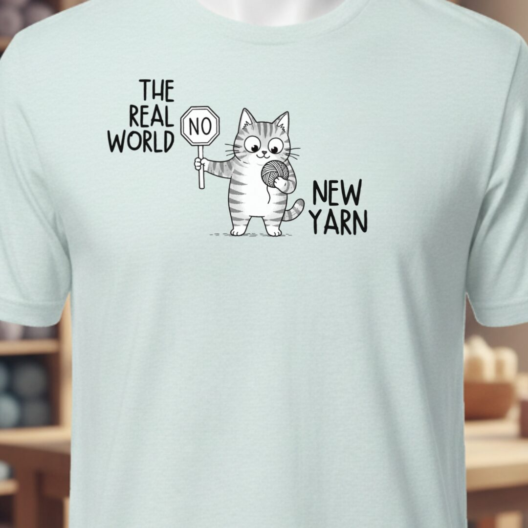 Real World T-Shirt Ice Blue t-shirt