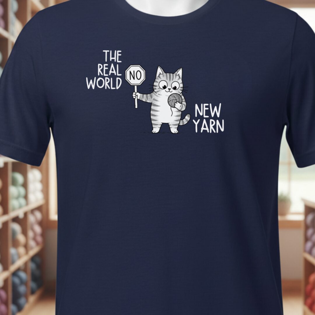 Real World T-Shirt Navy t-shirt