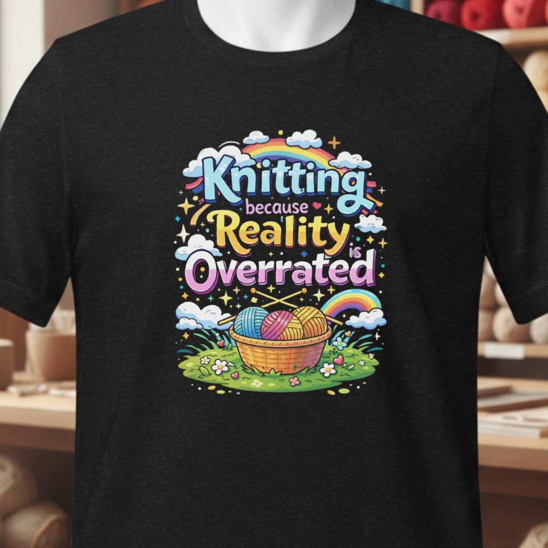 Reality is Overrated T-Shirt Black t-shirt