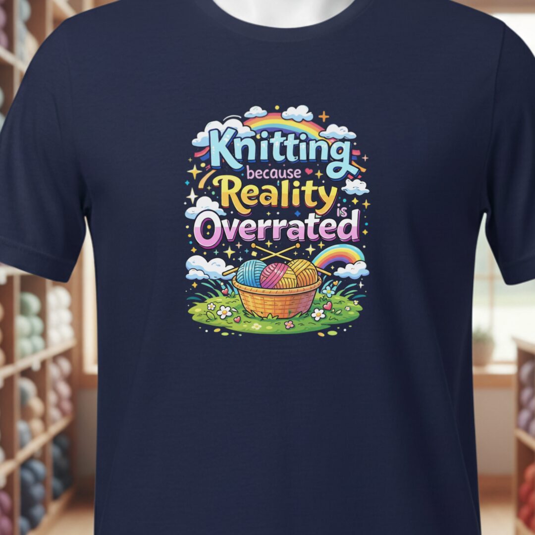 Reality is Overrated T-Shirt Navy t-shirt