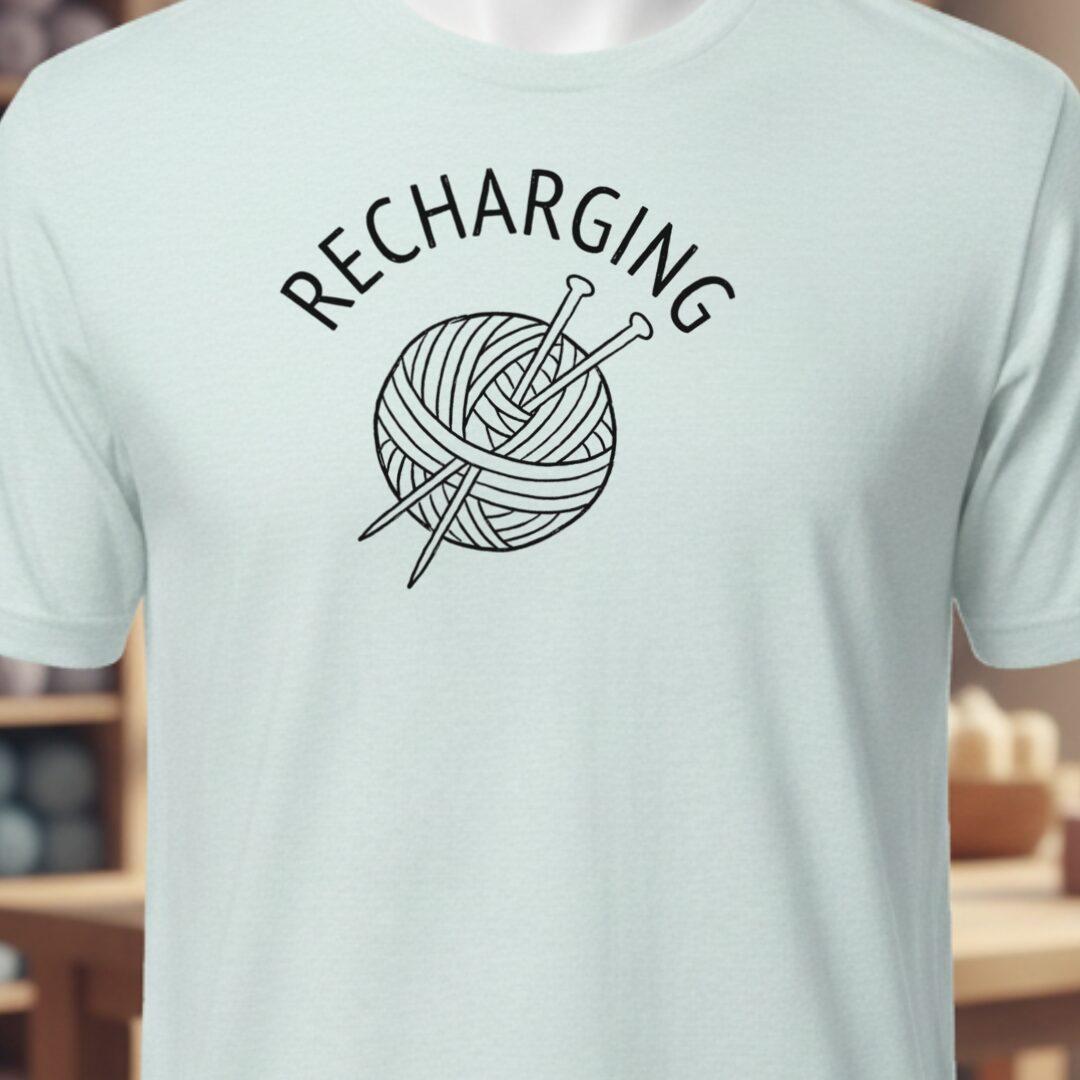 Recharging T-Shirt Ice Blue t-shirt