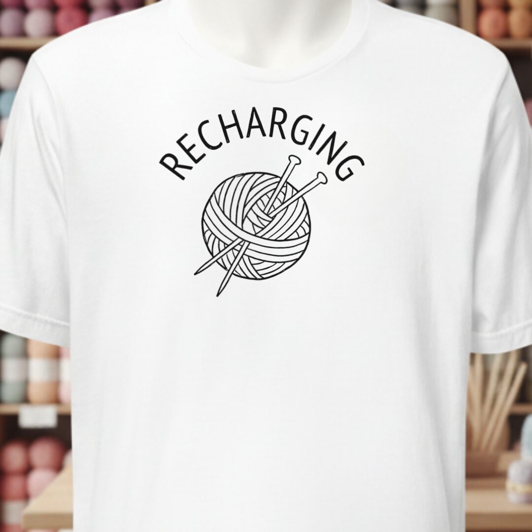 Recharging T-Shirt White t-shirt