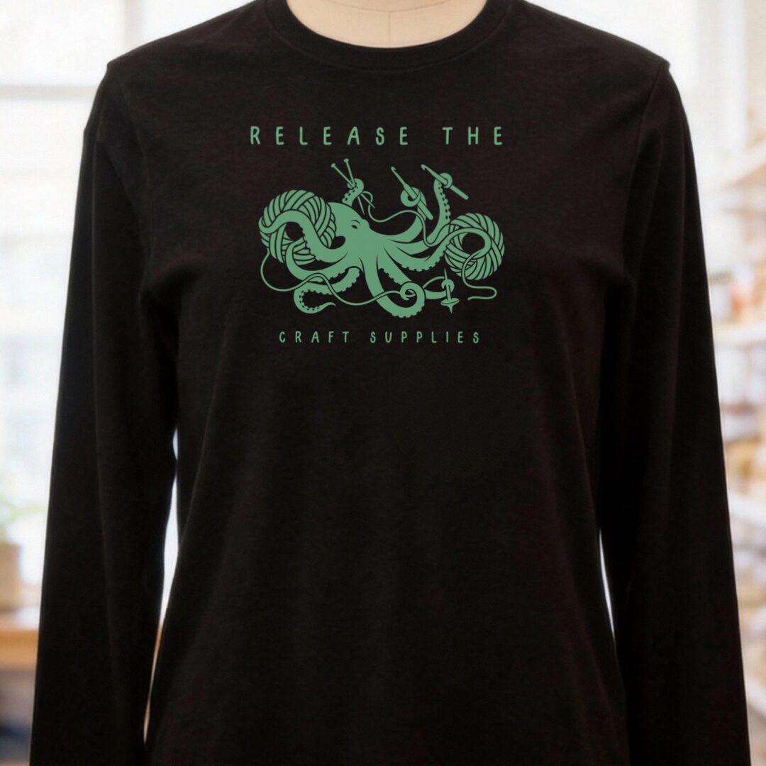 Release Long Sleeve Tee Black t-shirt