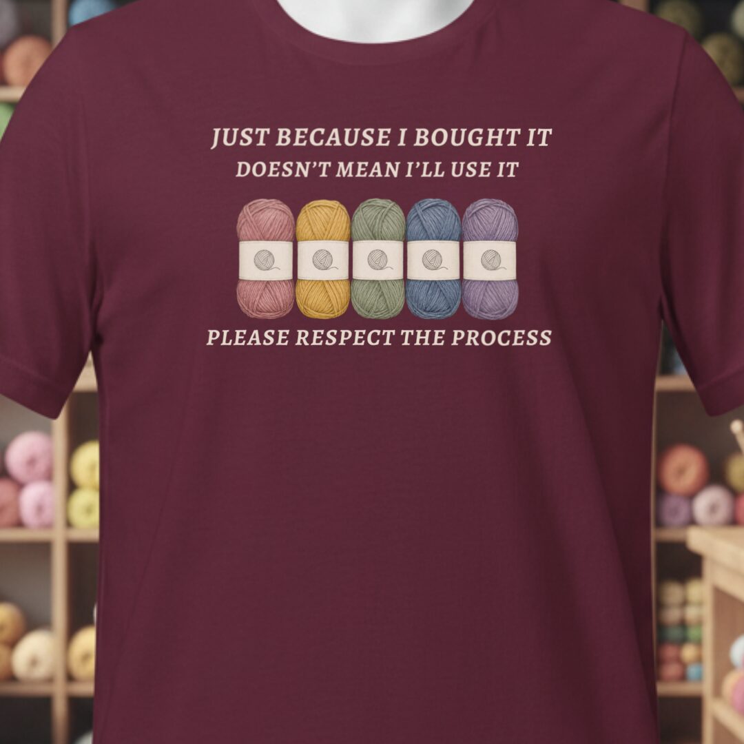 Respect The Process Maroon T-Shirt.jpg