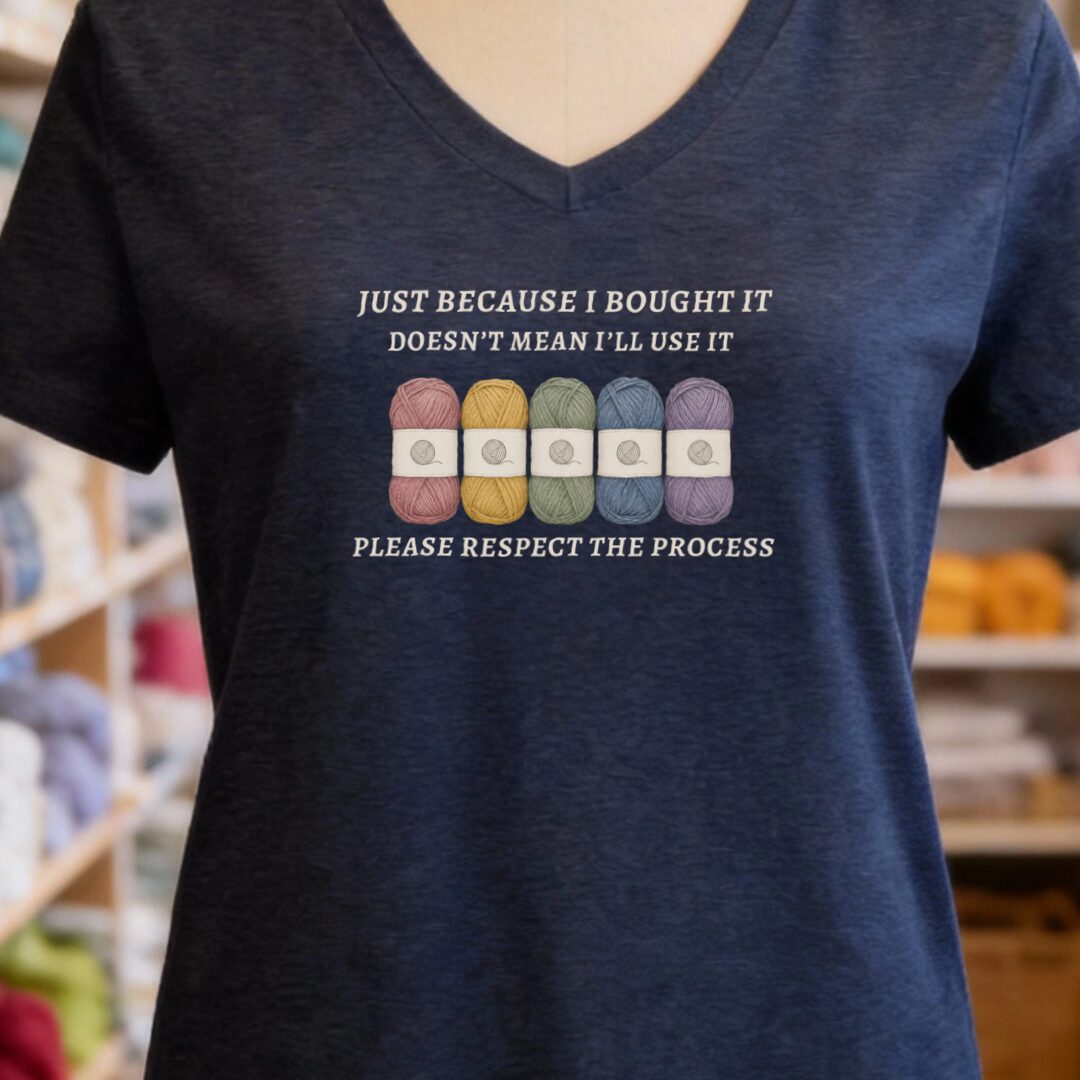 Respect The Process Navy V Neck.jpg