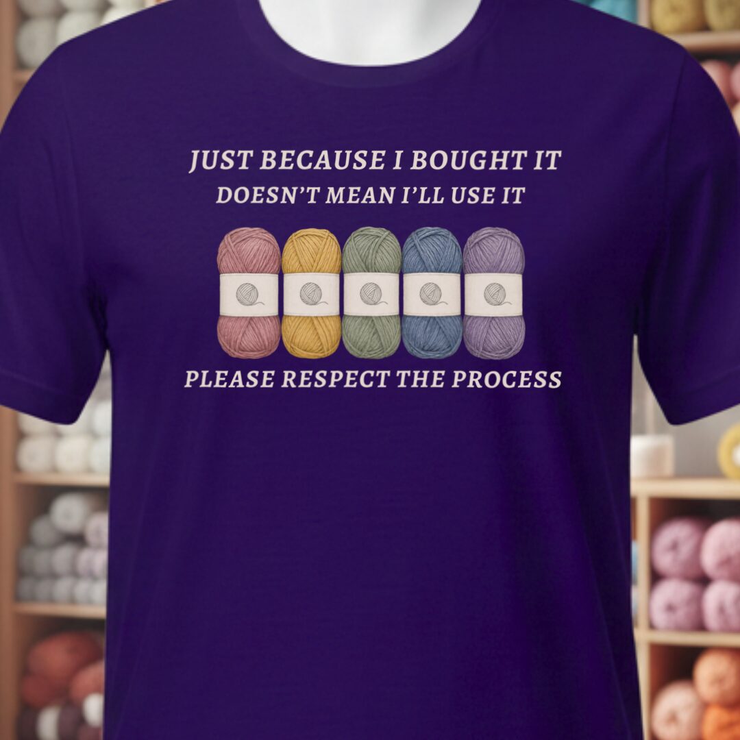 Respect The Process Purple T-Shirt.jpg