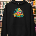 Retro Teacup Hoodie Black t-shirt