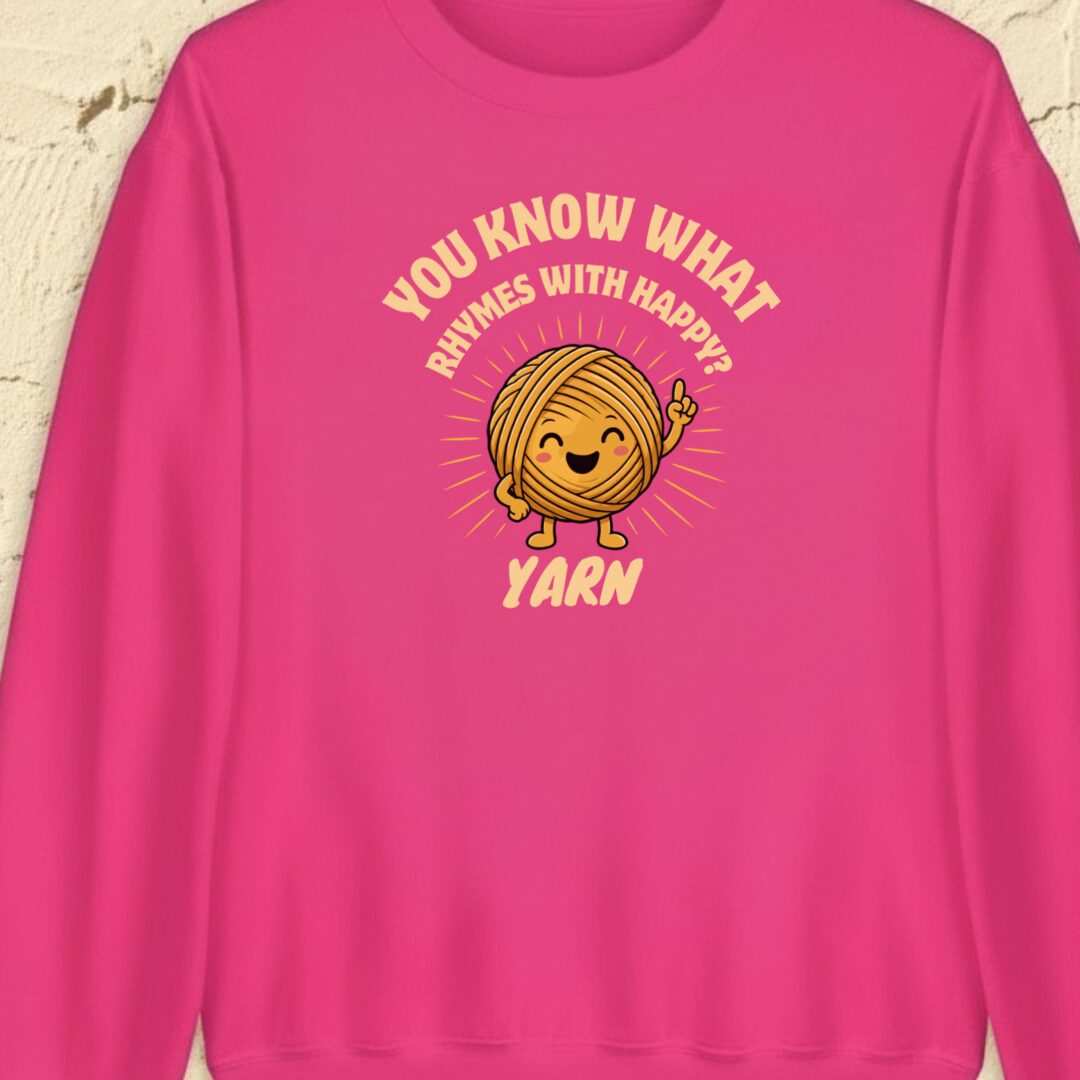 Rhymes With Bright Pink Sweatshirt.jpg