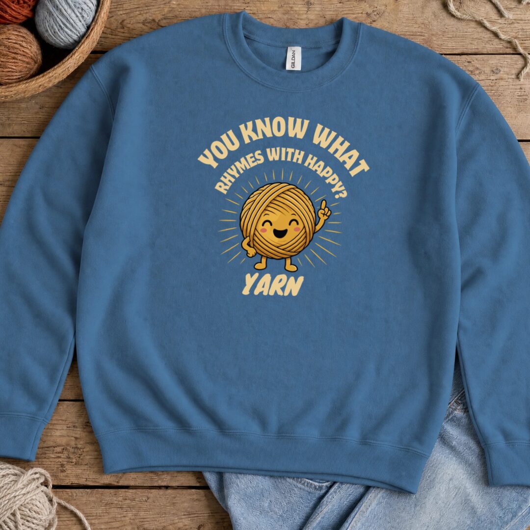 Rhymes With Sweatshirt Indigo Blue t-shirt