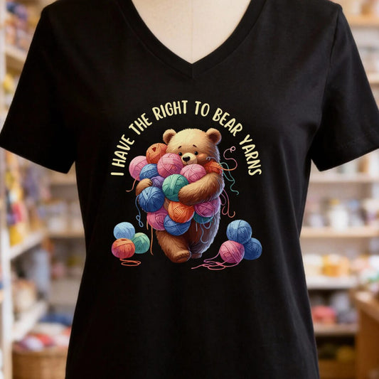 Right to Bear Yarns V-Neck T-Shirt