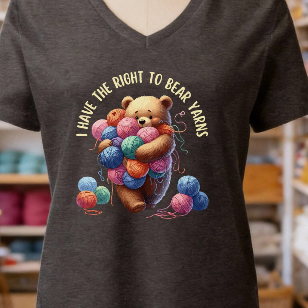 Right to Bear Yarns V-Neck T-Shirt