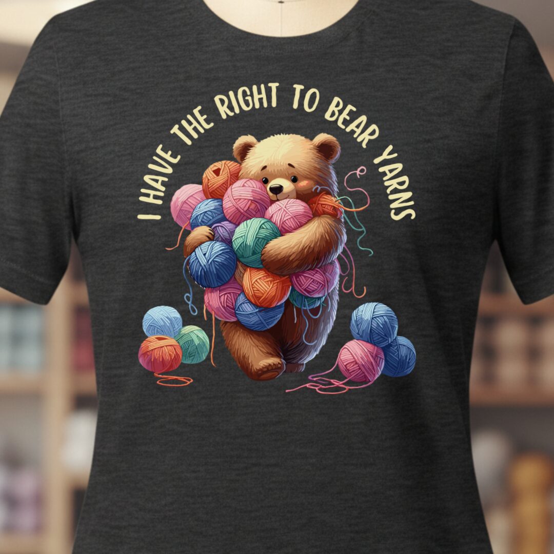 Right to Bear Yarns T-Shirt Dark Grey t-shirt