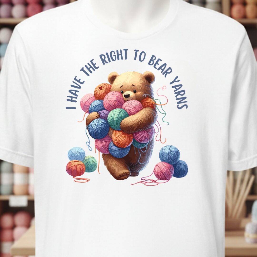 Right to Bear Yarns T-Shirt White t-shirt