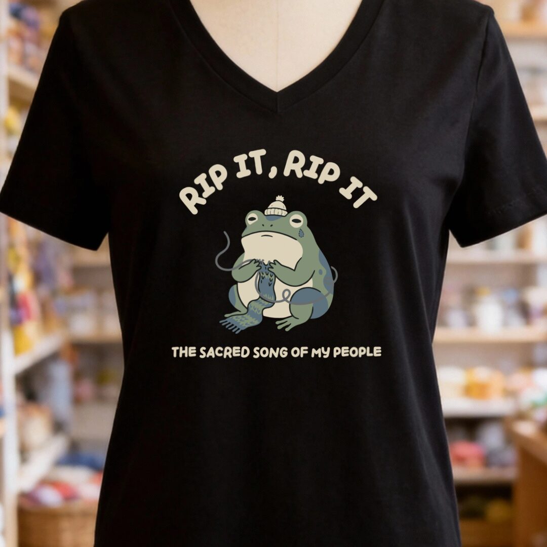 Rip It, Rip It V-Neck T-Shirt Black t-shirt