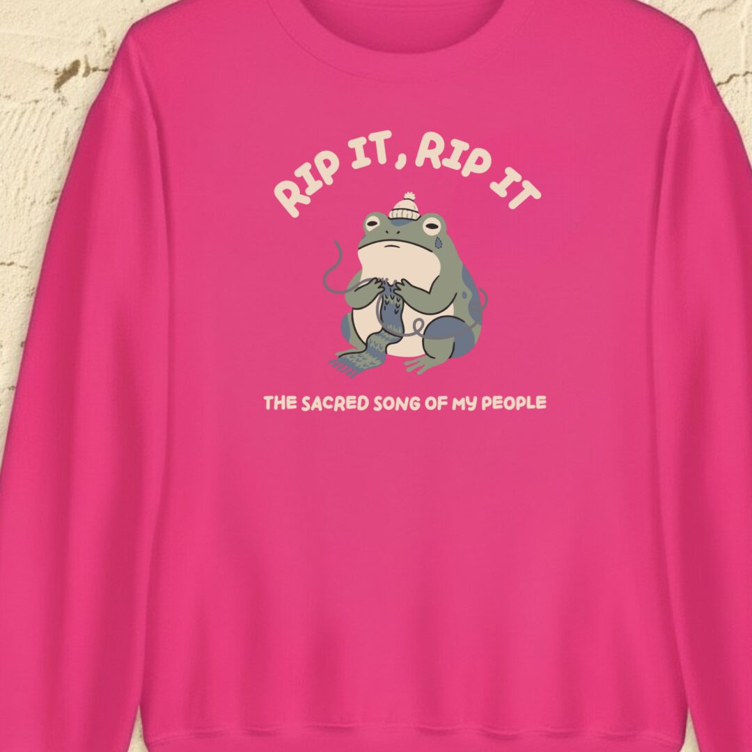 Rip It, Rip It Bright Pink Sweatshirt.jpg