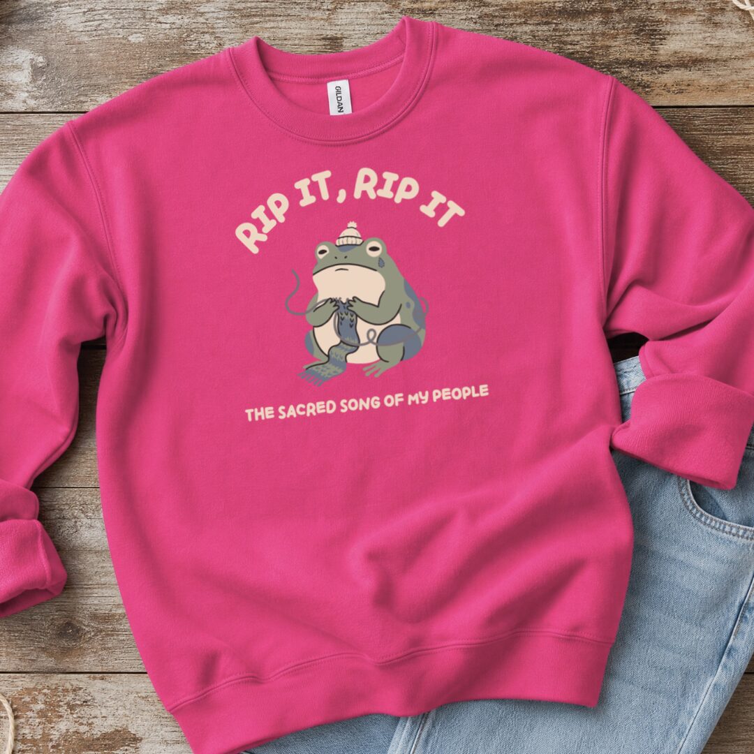 Rip It, Rip It Sweatshirt Bright Pink t-shirt