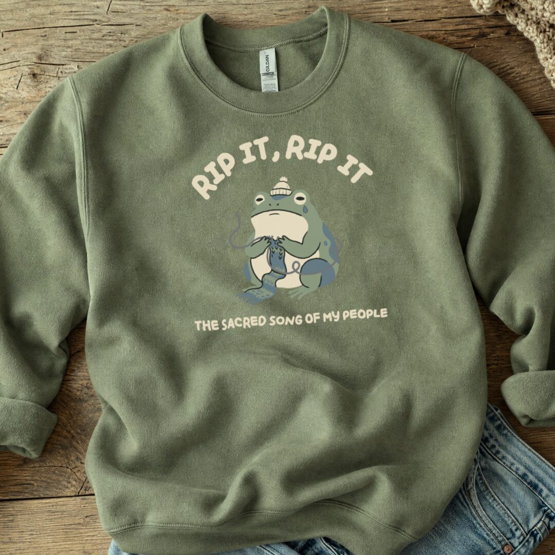 Rip It, Rip It Sweatshirt Military Green t-shirt