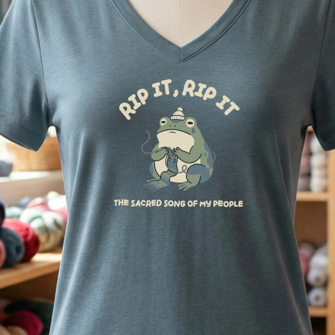 Rip It, Rip It V-Neck T-Shirt Slate t-shirt