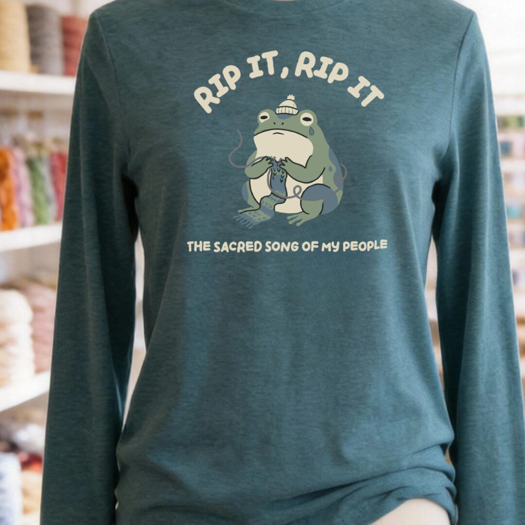 Rip It, Rip It Long Sleeve Tee Teal Blue t-shirt