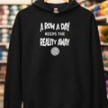 Row A Day Hoodie Black t-shirt