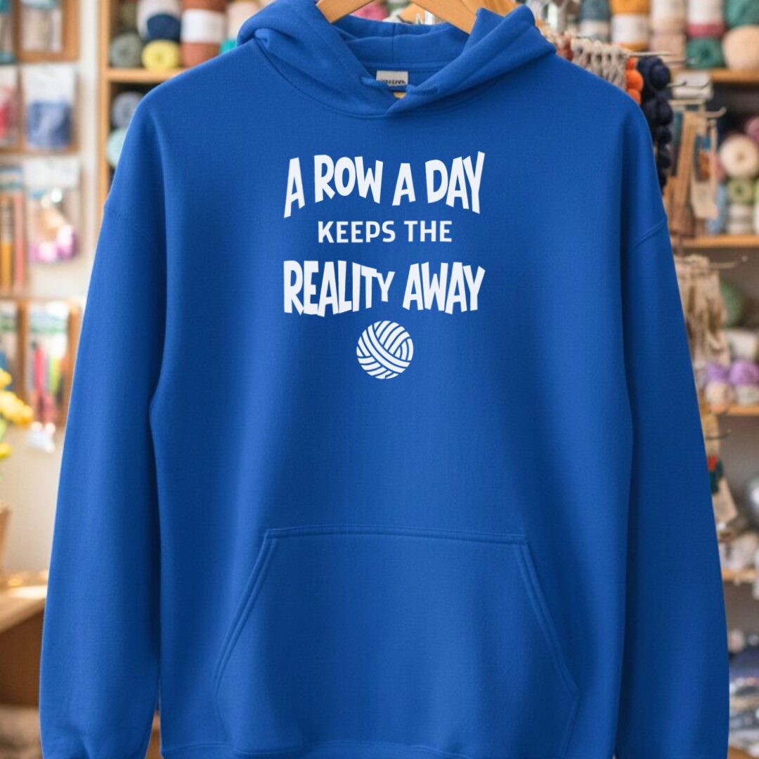 Row A Day Hoodie Royal t-shirt