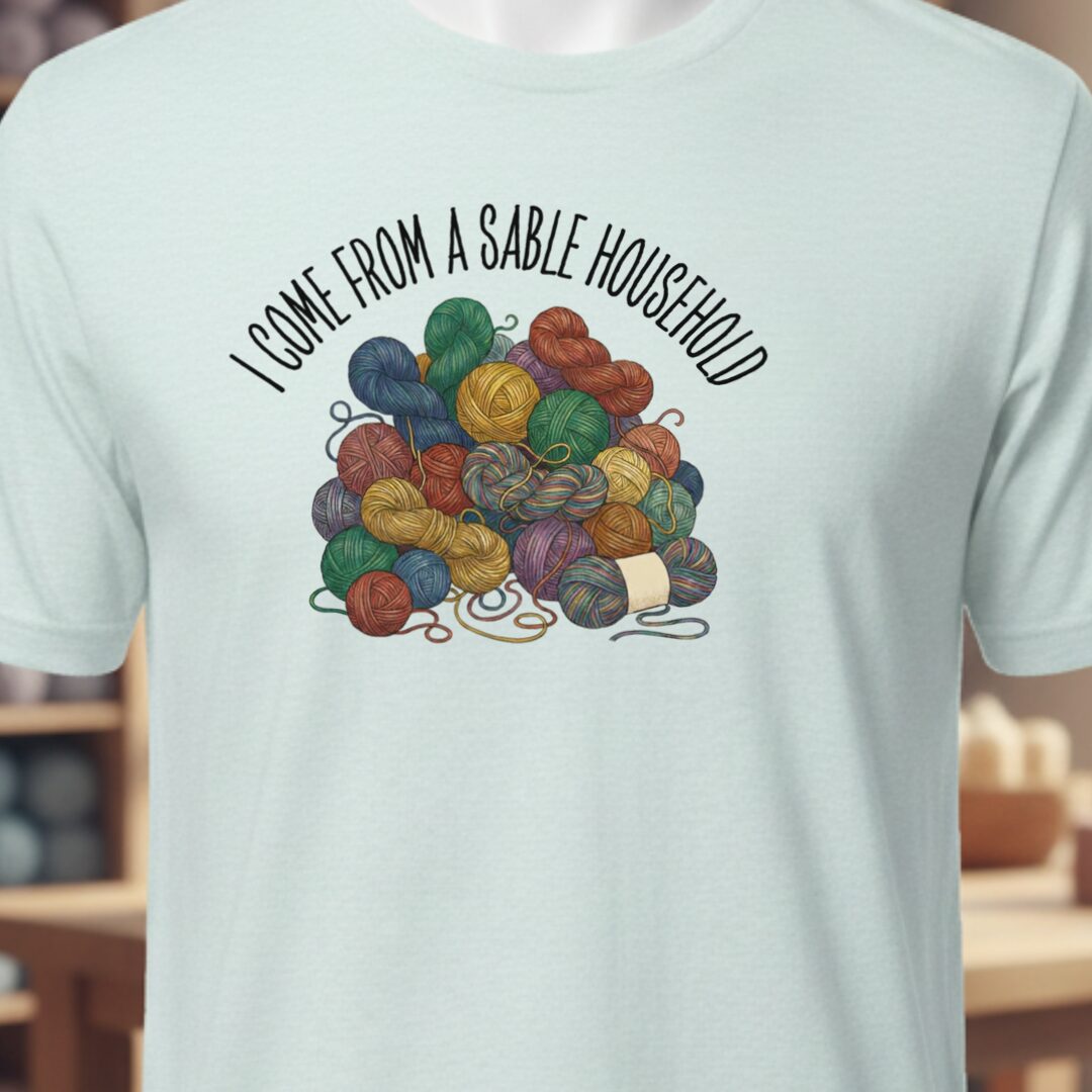 Sable Household T-Shirt Ice Blue t-shirt